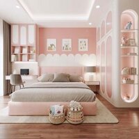 Combo nội thất phòng ngủ bé gái CPT-51