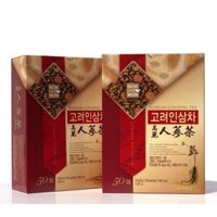 Combo Nokchawon 02 hộp Trà Nhân Sâm Hàn Quốc Korean Ginseng Tea 150g