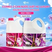 ComBo Nước Giặt HC Luxury - Giải Pháp Đánh Bay Mùi Ẩm Mốc Từ Thương Hiệu Số 1 Thái Lan - Dung tích 3500 ML x2