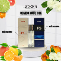 Combo nước hoa nam JOKER F3&F5 10ml