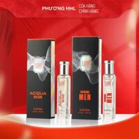 Combo Nước Hoa Nam Mini Chính Hãng AcquaMen 10ml + SexyMen 10ml - LUA Perfume