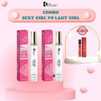 Combo Nước Hoa Nữ Bk Luxury Sexy Girl vs Lady Girl Perfume 10ml