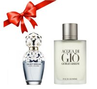 Combo Nước Hoa Nữ Marc Jacobs Dreamer 100ml + Giorgio Armani Acqua Di Gio Homme EDT 100ml | NIPERFUME