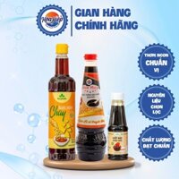 Combo nước mắm, nước tương, nước màu nêm nấu chấm chay, mặn đều dùng được - Hòa Hiệp Foods