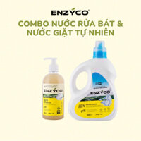 Combo Nước Rửa Bát Và Nước Giặt Sinh Học ENZYCO 90% Enzyme Từ Dứa 식기 세정제 Dishwashing liquid