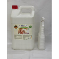 Combo nước rửa tay sát khuẩn nhanh Careox (can 5 lít) + bình xịt phun sương 500ml