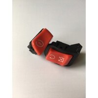combo nút đề +idling stop màu đỏ 300i lắp SHVN2012-2019, sh2010