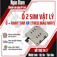 Combo ổ 2 sim vật lý dành cho IP XR (Ổ + khay)