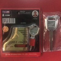 Combo ổ khoá đĩa xe máy Z-Con + phôi chìa khoá inox xe WINNER