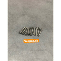 COMBO ỐC INOX SALAYA LẮP NẮP NỒI BƯỞNG CÔN VESPA , PIAGGIO