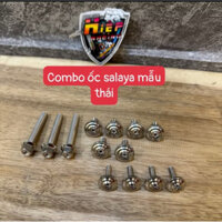 Combo ốc salaya gắn che két nước các dòng xe ab, vario, click đời (2013-2024)