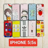 Combo ốp dẻo viền đen cho iphone5/5s/se