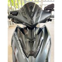 Combo Ốp Mão & Mặt Nạ AB AirBlade 2020->2023 Đen Bóng Carbon