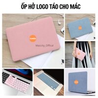 Combo ốp +phủ phím Macbook Air, Macbook pro, macbook air M1 màu hồng pastel/ xanh/ xám