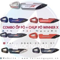 COMBO ỐP PÔ + CHỤP PÔ NƯỚC SƠN NHÁM CHO WINNER X