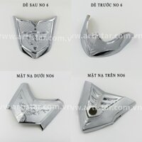 COMBO Ốp Trang Trí Xe NOUVO 6 SX 16 MÓN
