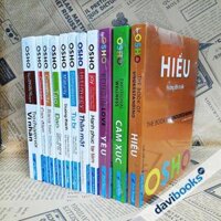 Combo Osho (11 Cuốn): Thân Mật + Hạnh Phúc Tại Tâm + Đạo + Sáng Tạo + Can Đảm + Từ Bi + Yêu + Trò Chuyện Với Vĩ Nhân + Yêu + Hiểu + Cảm Xúc
