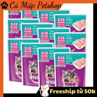 [COMBO] Pate cho mèo Whiskas, Pate cho mèo con Whiskas túi 80gr