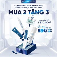 Combo Peel Da MOCHA + Kem Dưỡng Biovector 6 Active – Phục Hồi Da Sau Peel (Mua 2 Tặng 3)