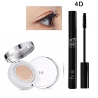 Combo Phấn nước kiềm dầu che phủ tốt Magic Cushion Missha SPF 50+/Pa +++# No21 + Chải Mi Mascara The Style 4D Missha 7g