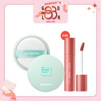 Combo Phấn Phủ & Son Nước Lì A'PIEU JUICY PANG TINT CR05_Grape Fruit