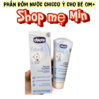 Combo Phấn rôm nước và kem hăm tã cho bé sơ sinh từ 0M+ Chicco Nội địa Ý