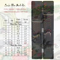 Combo phao câu đài nano Bạch Hạc Bắt Cá Fishing Câu Cá
