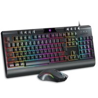 Combo Phím Chuột Gaming V8000 LangTu full Led RGB