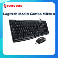 Combo Phím Chuột Logitech Media Combo MK200