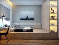 Combo phòng ngủ Tủ Liền Giường – CBPN-D016