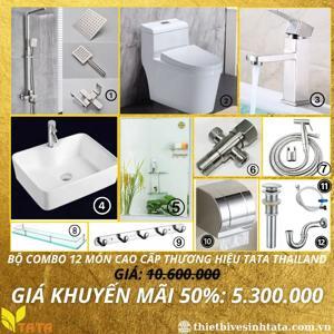 Combo phòng tắm Hàn Quốc CB04