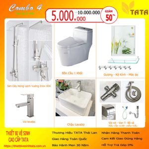 Combo phòng tắm Hàn Quốc CB04