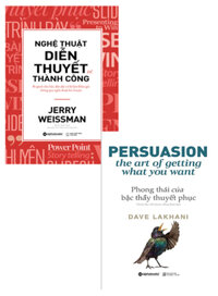 Combo Phong Thái Của Bậc Thầy Thuyết Phục + Nghệ Thuật Diễn Thuyết Để Thành Công (Bộ 2 Cuốn)