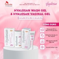 Combo phụ khoa Hyalosan Wash Gel+Vaginal Gel Bổ sung lợi khuẩn, chăm sóc vùng kín