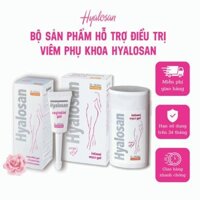 Combo phụ khoa Hyalosan Wash Gel, Vaginal Gel Bổ sung lợi khuẩn, chăm sóc vùng kín Hộp 10 Tuýp Chính Hãng