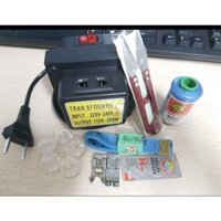 combo phụ kiện may vá. kim. suốt chỉ. kéo cắt chỉ