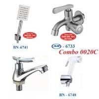 Combo phụ kiện nhà tắm - BN-0020C