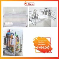 Combo Phụ kiện tủ bếp EUROGOLD inox cao cấp