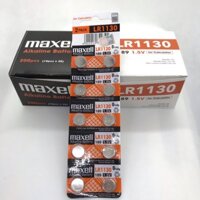 Combo Pin đồng hồ Maxell ( 1 vỉ SR621SW+ 1 Vỉ SR626SW+ 1 Viên LR1130)