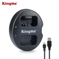 Combo pin sạc Kingma cho Sony NP-FW50, Hàng chính hãng - Combo 2 Sạc đôi