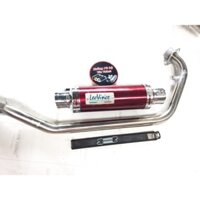 Combo Pô Tăng ĐỎ Leovince Kèm Cổ Dream, Wave 50 - 100, cup, xe Trung Quốc, EXCITER, WINER, SONIC, RAIDER FI, SATRIA, GSX