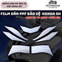 Combo PPF miếng dán ĐỊNH VỊ & CHÓA ĐÈN SH 2020- 2024 - 125-150-350 PPF cao cấp chống trầy xước