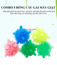 COMBO QUẢ BÓNG CẦU BỎ MÁY GIẶT SẠCH - BÓNG CẦU GAI MÁY GIẶT - BÓNG MG - QUẢ GAI THẢ MÁY GIẶT - 10 cái