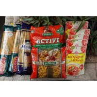 COMBO QUÀ TẶNG MÌ Ý: 3 GÓI MÌ KHÁC NHAU 500GR+1 NUI ỐNG 500GR+1 NUI RAU CỦ 380GR+ 5 SỐT 110GR