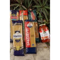 COMBO QUÀ TẶNG MÌ Ý: 5 MÌ Ý SPAGETTI 500GR + 1 SỐT SANREMO 500GR