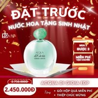 Combo quà tặng nước hoa sinh nhật – Acqua di Gioia EDP 100ml