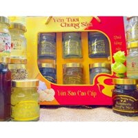 ComBo Quà Tặng Set 6 hủ - Set 10 hủ tiệt trùng 100% Sợi Yến