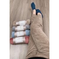 Combo quần bông nâu + đỏ