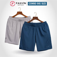 Combo Quần Đùi Nam BIG SIZE FASVIN D22173 Từ 80 Đến 120KG hàng bền đẹp