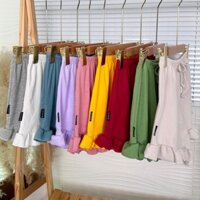 Combo quần đùi nữ bèo chất thun gân từ 40-70kg